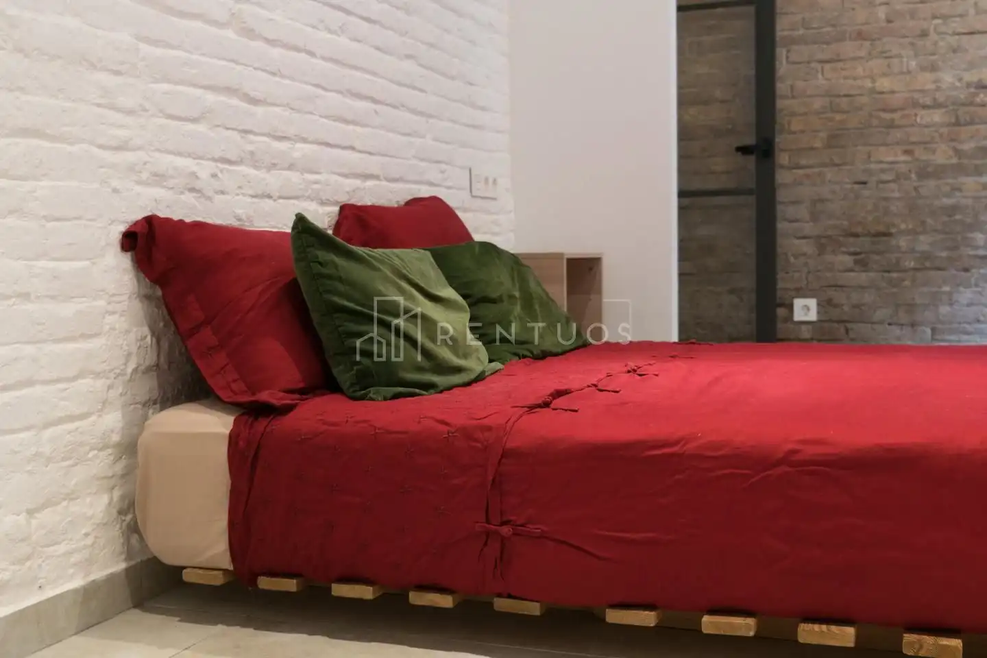 Habitación de Dúplex de alquiler en Barcelona con Aire acondicionado, Terraza y Amueblado