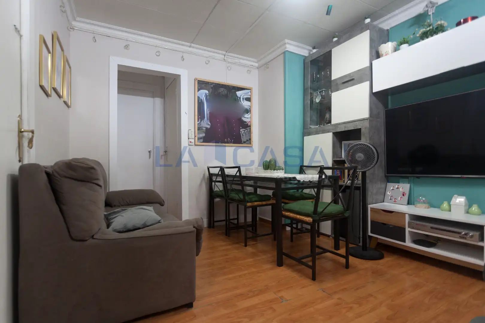 Sala de estar de Ático en venta en L'Hospitalet de Llobregat