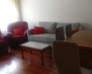 Sala d'estar de Pis de lloguer en Santiago de Compostela  amb Calefacció i Moblat