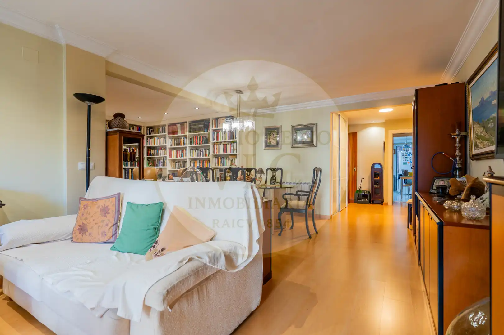 Sala d'estar de Apartament en venda en Valencia amb Aire condicionat, Calefacció i Parquet