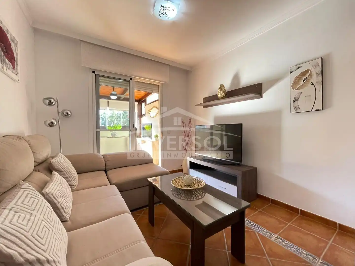 Sala d'estar de Pis en venda en Almerimar