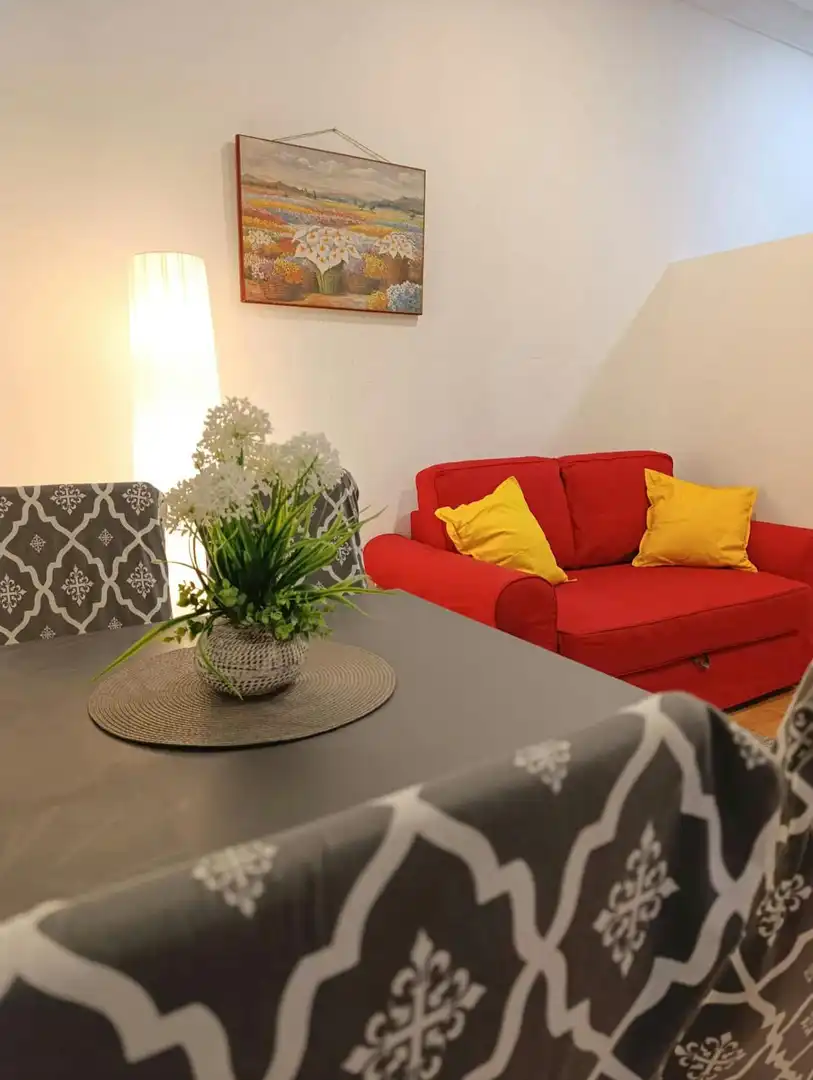Wohnzimmer von Wohnung zur Miete in Sevilla mit Klimaanlage, Möbliert und Waschmaschine