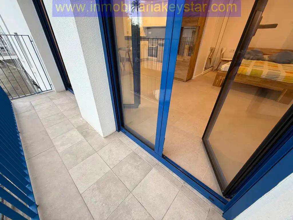 Terrace of Flat for rent to own in Vilanova i la Geltrú  with Air Conditioner, Heating and Furnished