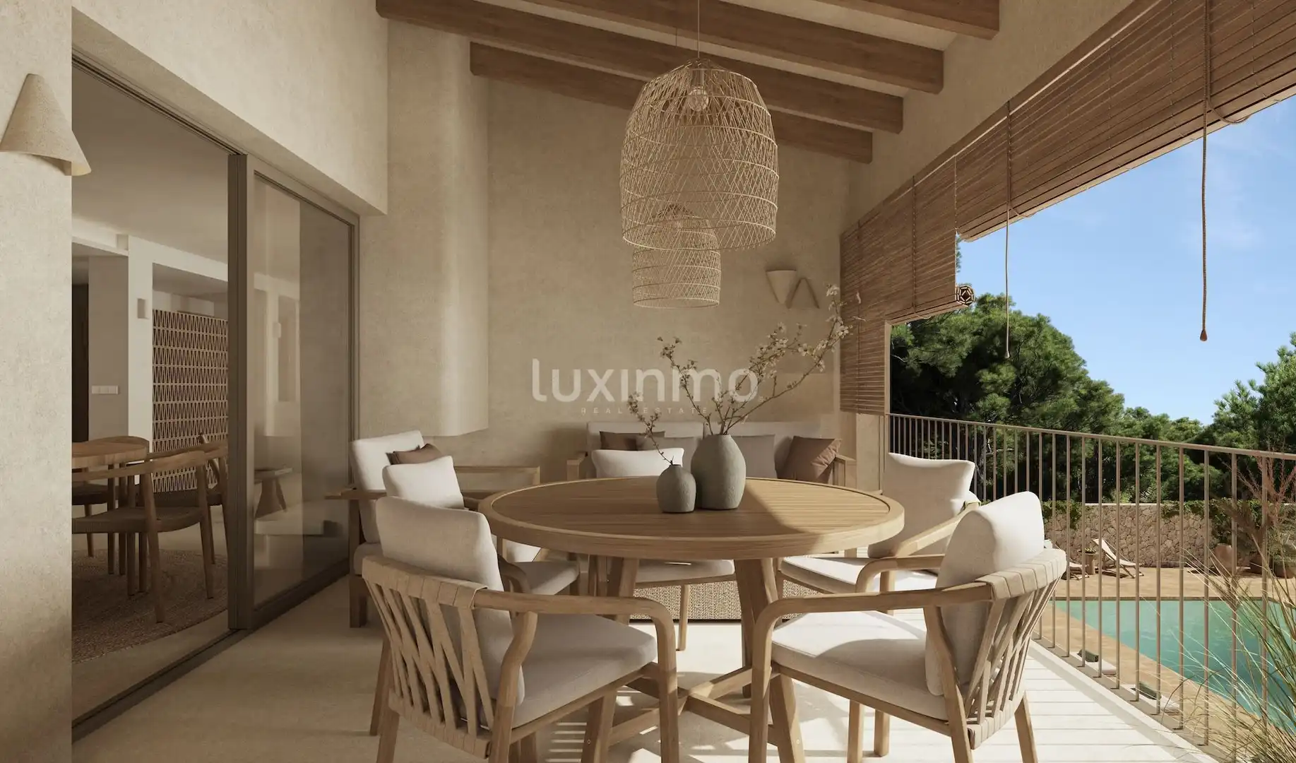 Villa mit Pool zum Verkauf in La Fustera, imagen 8