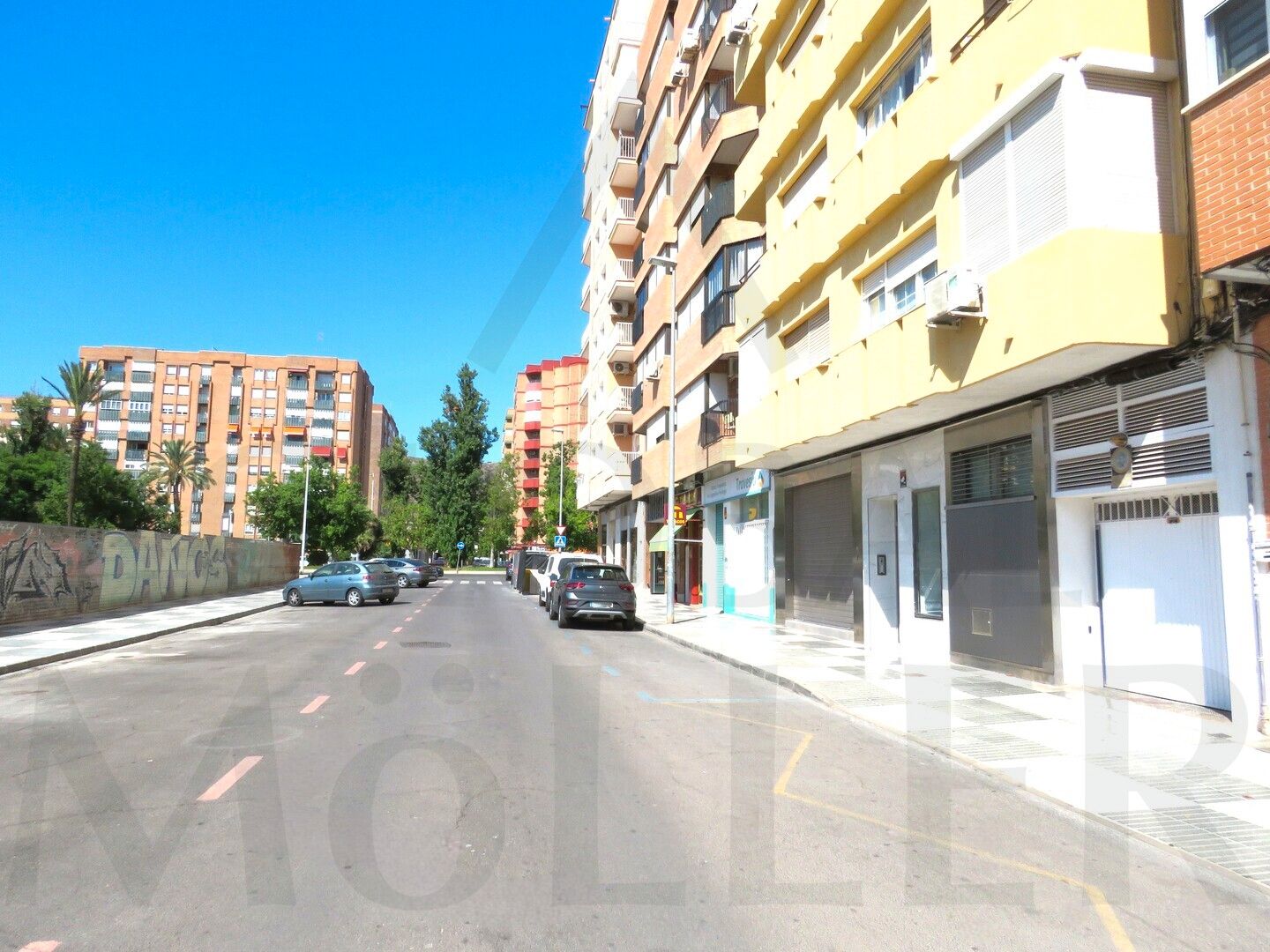 Vista exterior de Garaje en venta en Cartagena