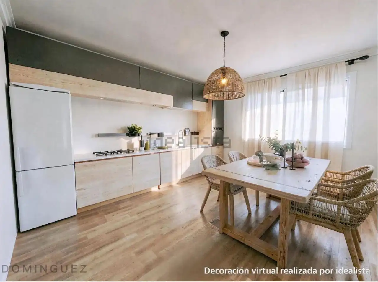 Cocina de Casa o chalet en venta en Marín con Jardín privado y Trastero