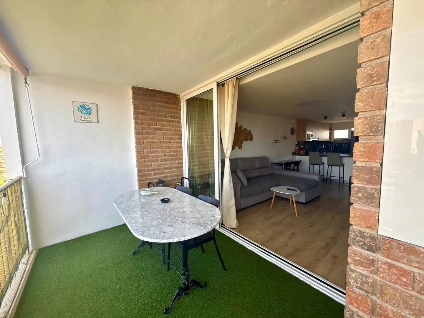 Balcony of Flat for rent in Alicante / Alacant  with Furnished