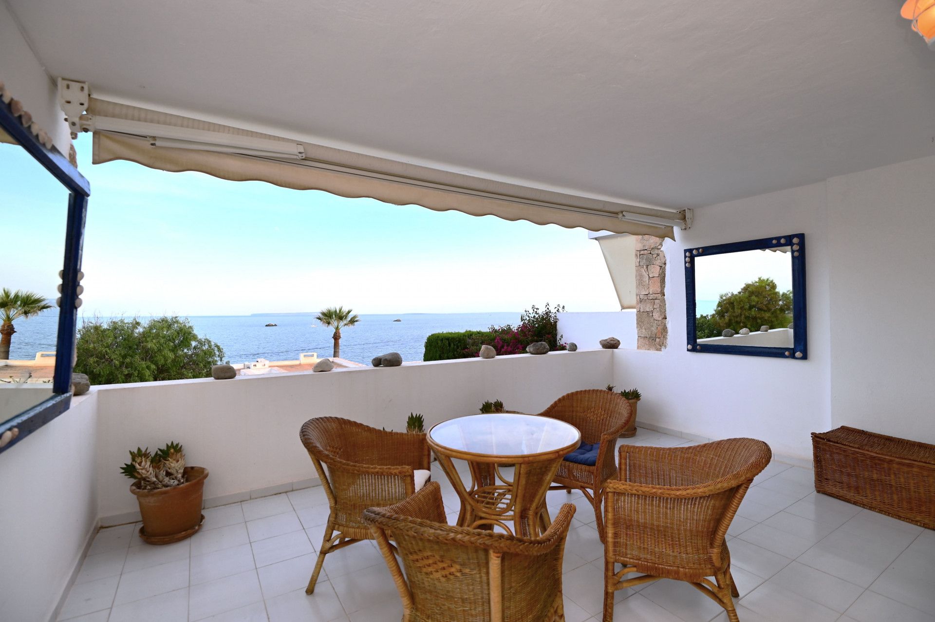 Terrace of Apartment to rent in Santa Eulària des Riu  with Heating, Swimming Pool and Furnished