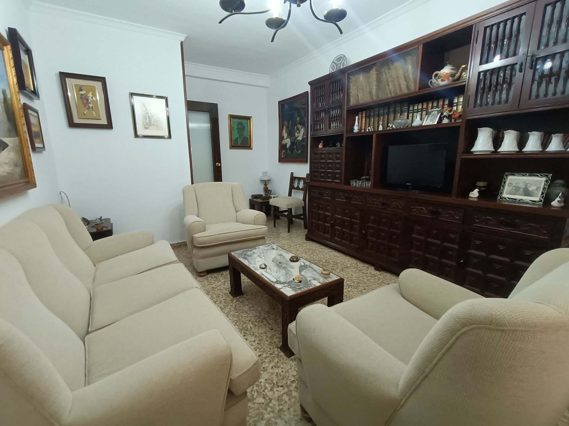 Living room of Flat for sale in Ciudad Real Capital  with Heating and Balcony