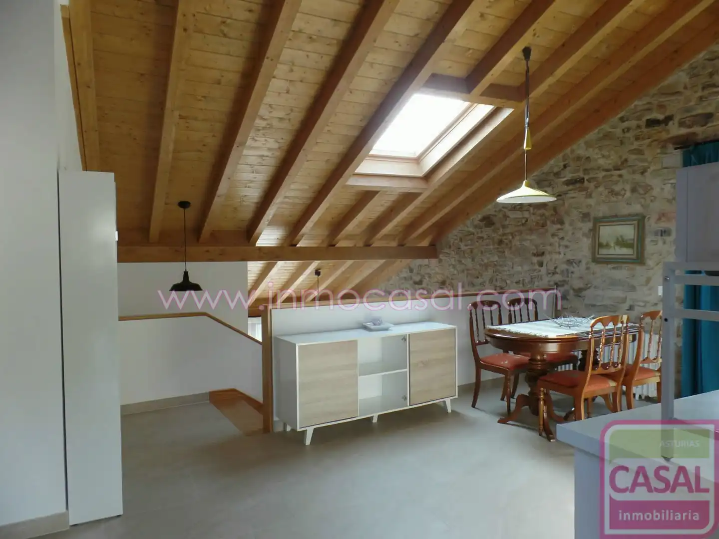 Comedor de Casa o chalet de alquiler en Oviedo  con Calefacción, Terraza y Trastero