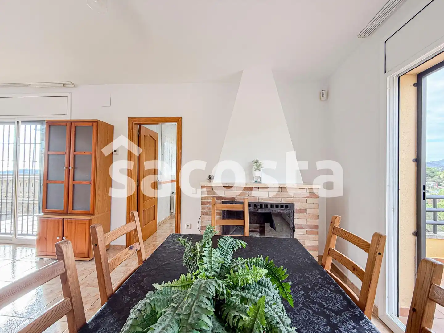 Sala de estar de Casa o chalet en venta en Lloret de Mar con Aire acondicionado, Calefacción y Jardín privado