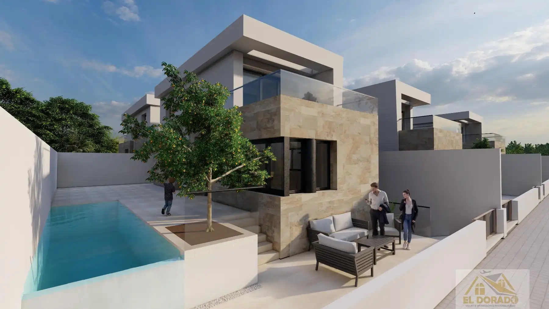 Vista exterior de Casa o chalet en venta en Benferri con Aire acondicionado, Calefacción y Terraza