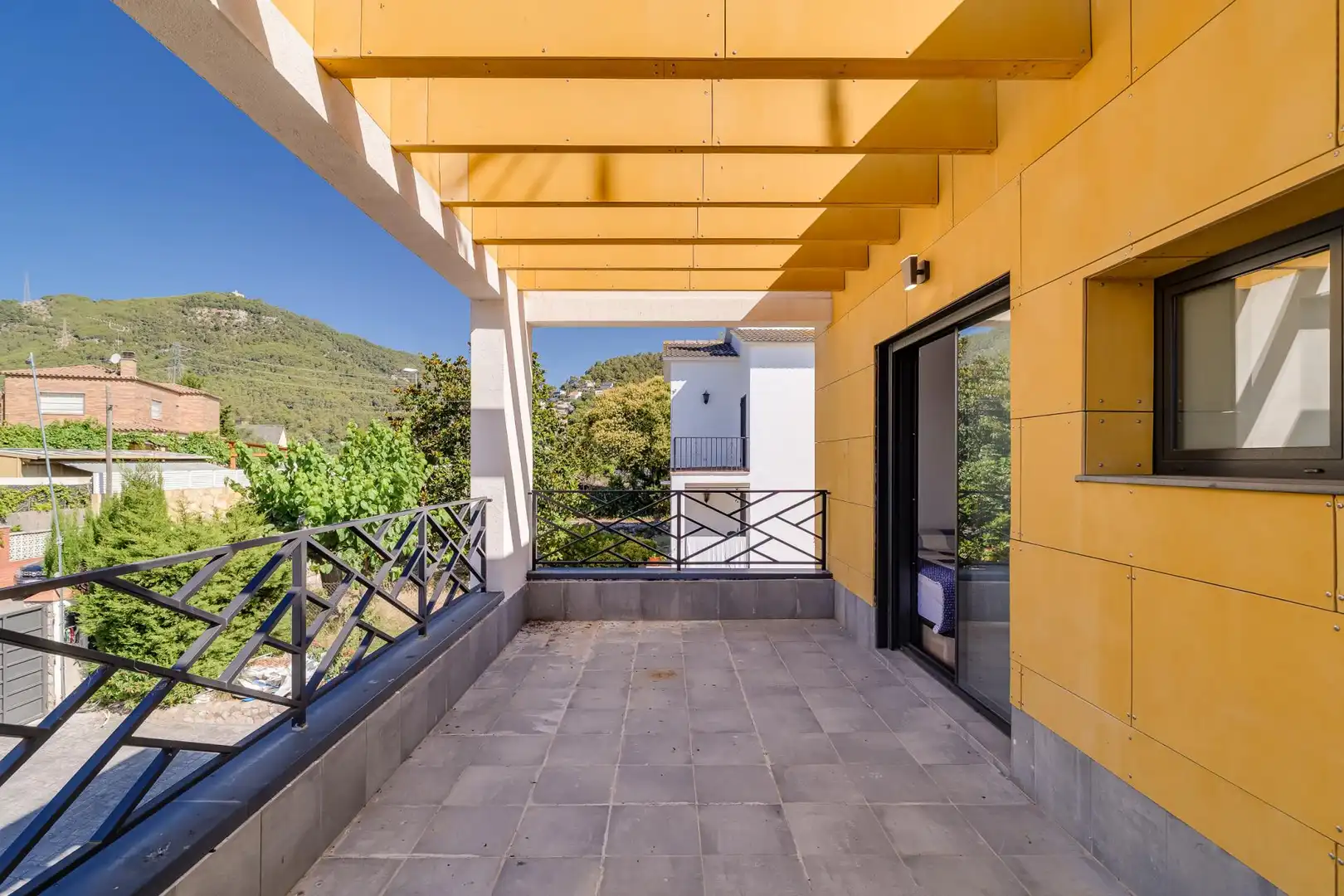 Terrassa de Casa o xalet en venda en Sentmenat amb Calefacció i Jardí privat