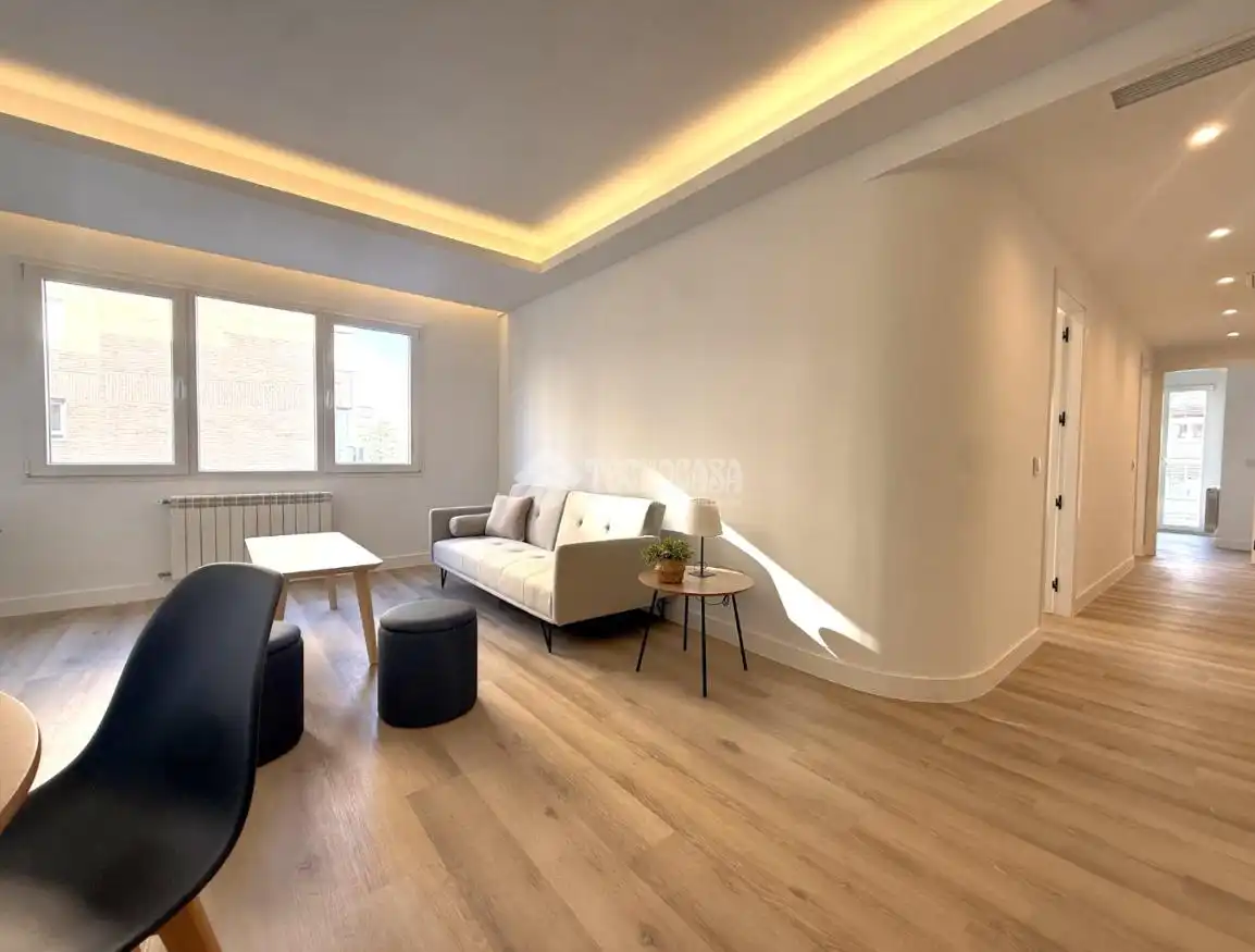 Sala de estar de Piso en venta en Chamartín