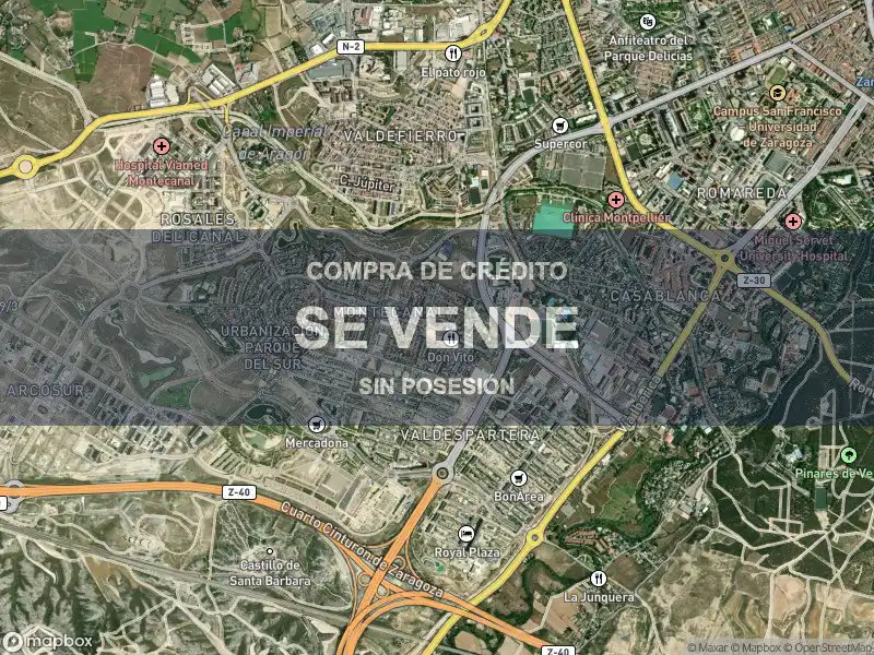 Exterior view of Flat for sale in Zaragoza