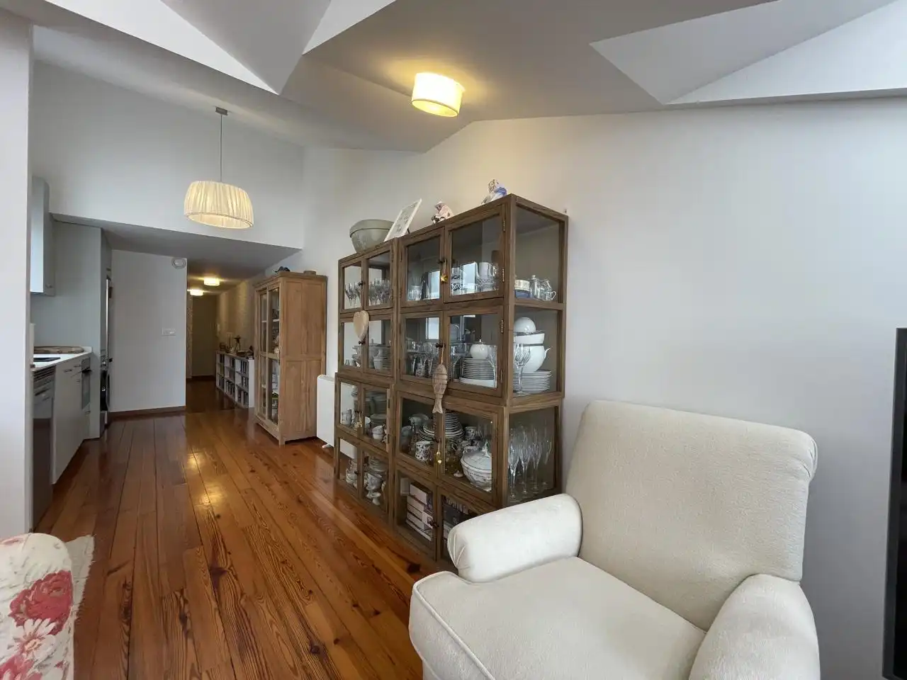Sala d'estar de Pis en venda en A Coruña Capital  amb Calefacció i Terrassa