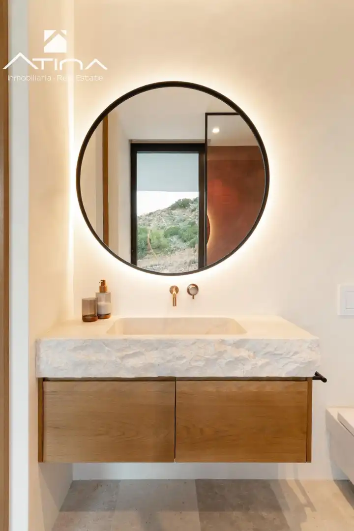 Bathroom of Houses for sale in Jávea / Xàbia  with Air Conditioner, Heating and Private garden