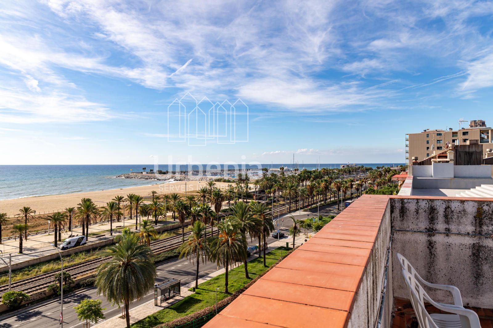 Exterior view of Attic for sale in Mataró  with Heating, Terrace and Storage room