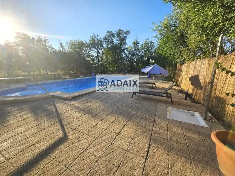 Piscina de Finca rústica en venta en Argamasilla de Alba con Aire acondicionado