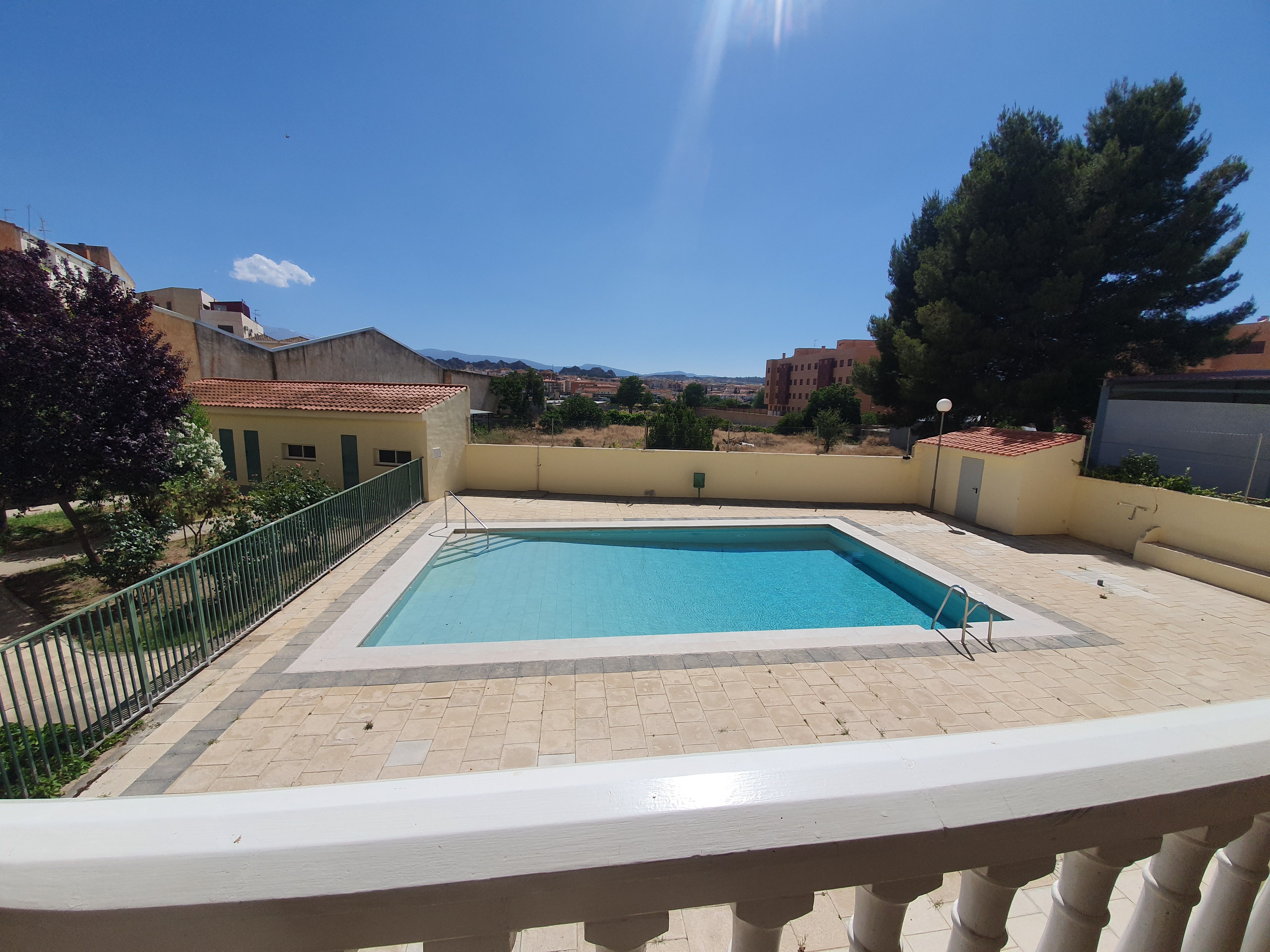 Swimming pool of Flat for sale in Guadix  with Heating, Storage room and Swimming Pool
