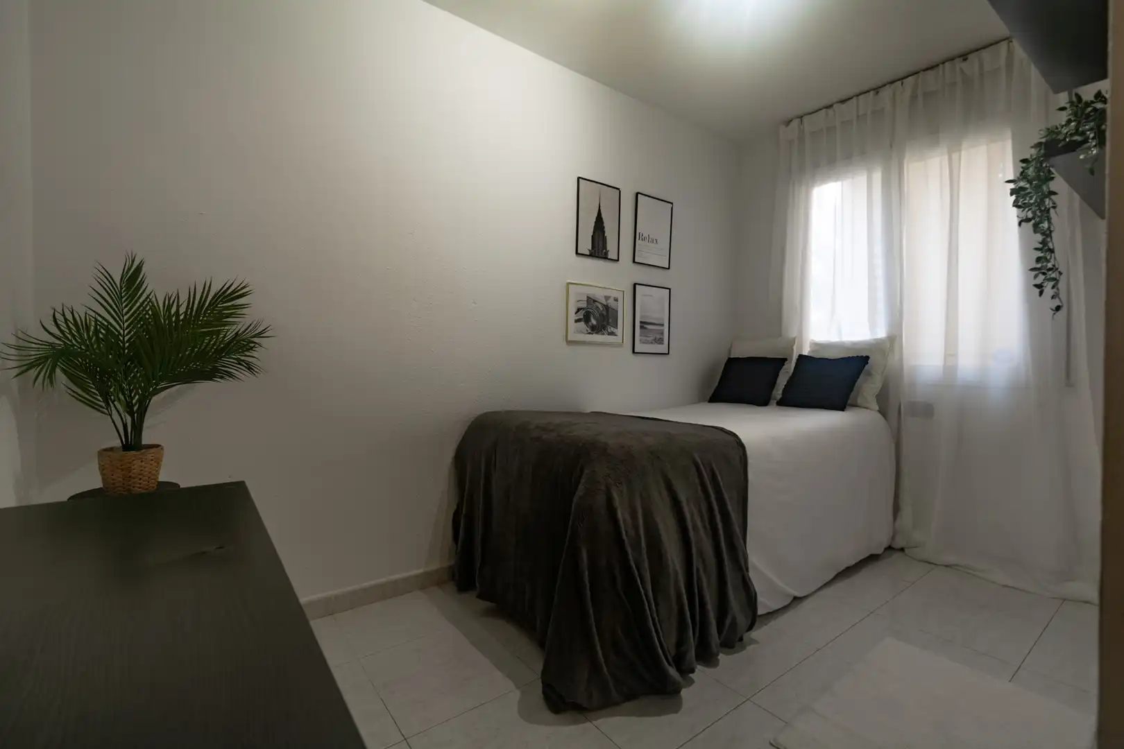 Schlafzimmer von Maisonette zum Verkauf in Rubí mit Klimaanlage, Heizung und Möbliert