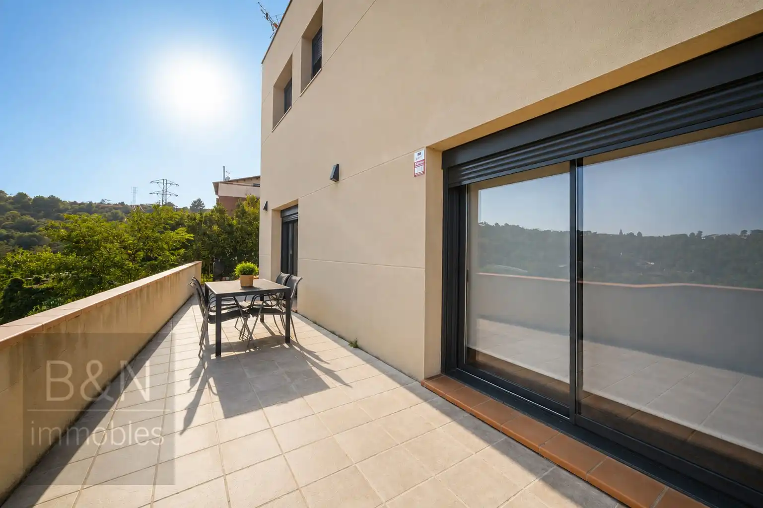 Terraza de Casa o chalet en venta en Terrassa con Aire acondicionado, Calefacción y Jardín privado