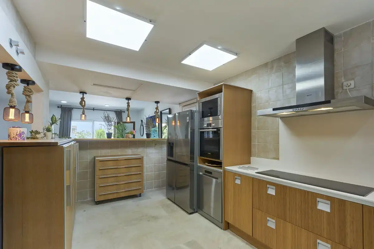 Kitchen of Detached homes for sale in Marbella  with Air Conditioner, Private garden and Terrace