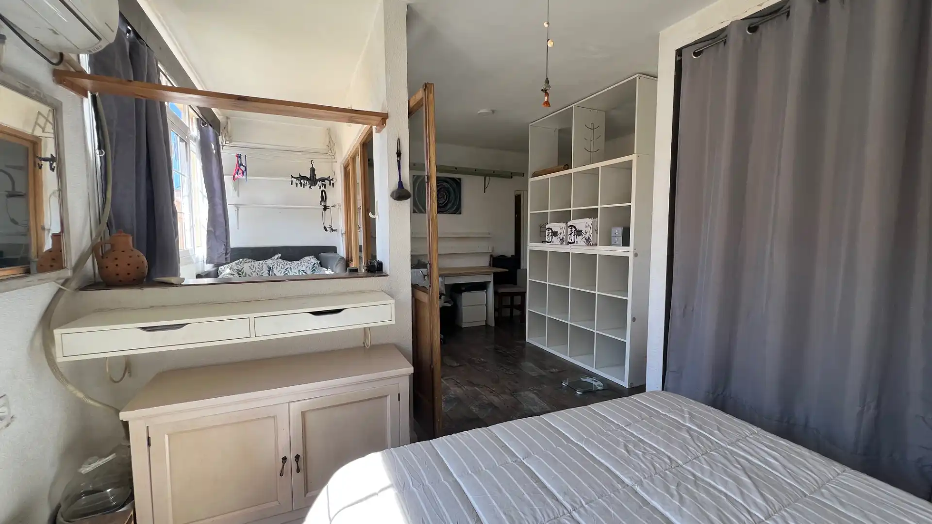 Schlafzimmer von Wohnung zum Verkauf in Málaga mit Klimaanlage, Terrasse und Möbliert