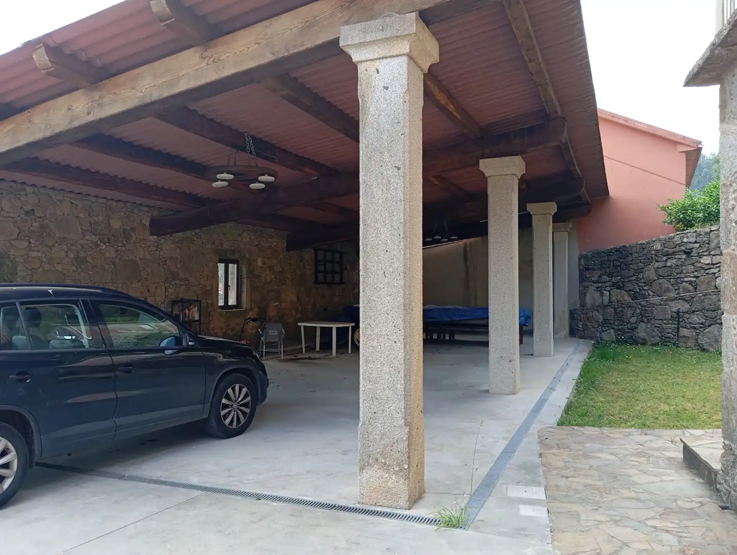 Parking de Casa o chalet en venta en A Laracha   con Amueblado