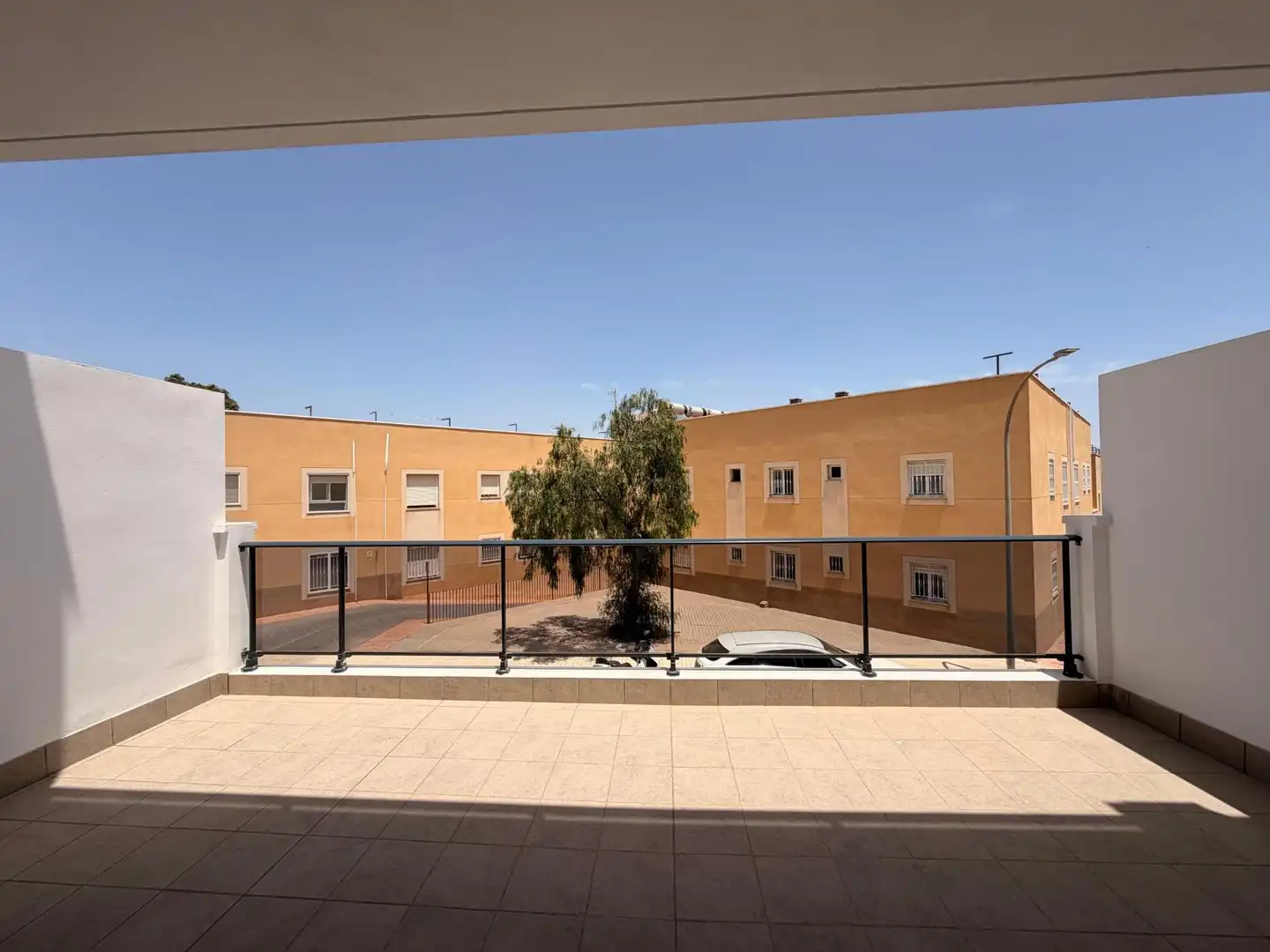 Vista exterior de Pis de lloguer en Huércal de Almería amb Aire condicionat, Jardí privat i Terrassa