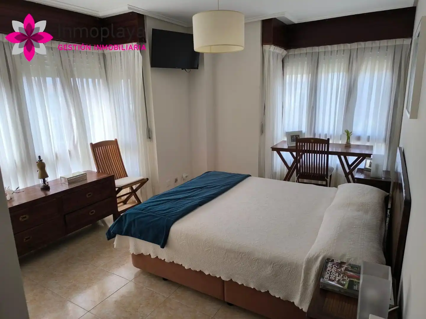 Bedroom of Flat for sale in Noja  with Heating, Terrace and Furnished