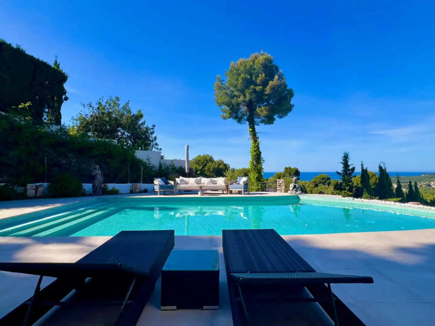 Swimming pool of Houses for sale in Jávea / Xàbia  with Air Conditioner, Heating and Terrace