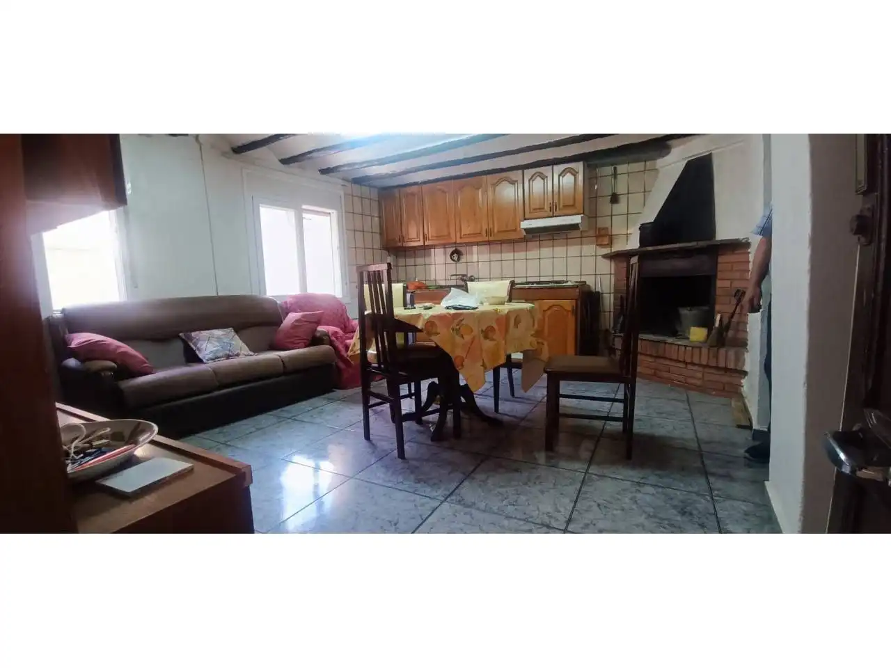 Sala de estar de Casa o chalet en venta en Fonz con Amueblado