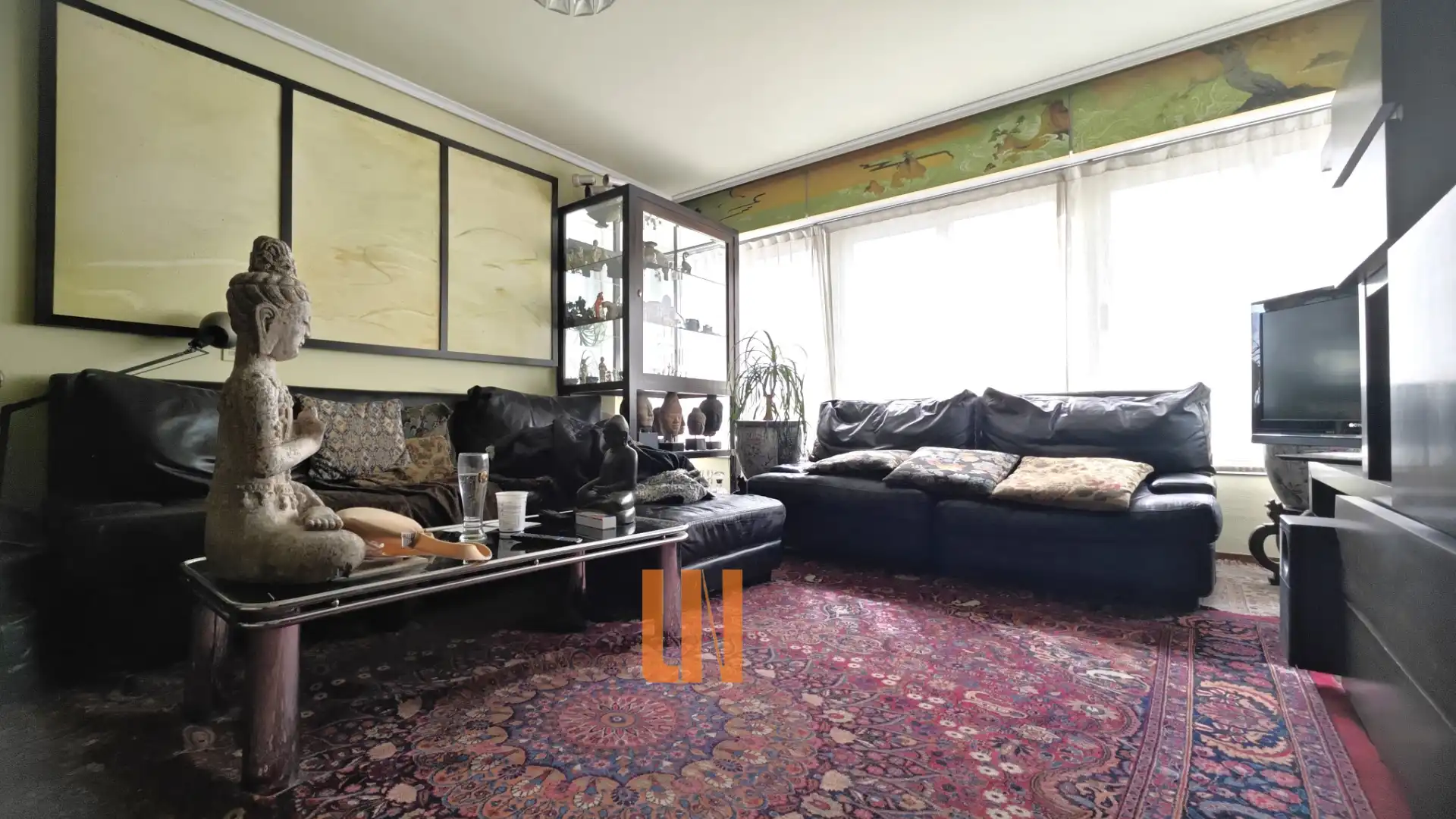 Sala de estar de Piso en venta en A Coruña Capital  con Calefacción, Parquet y Trastero