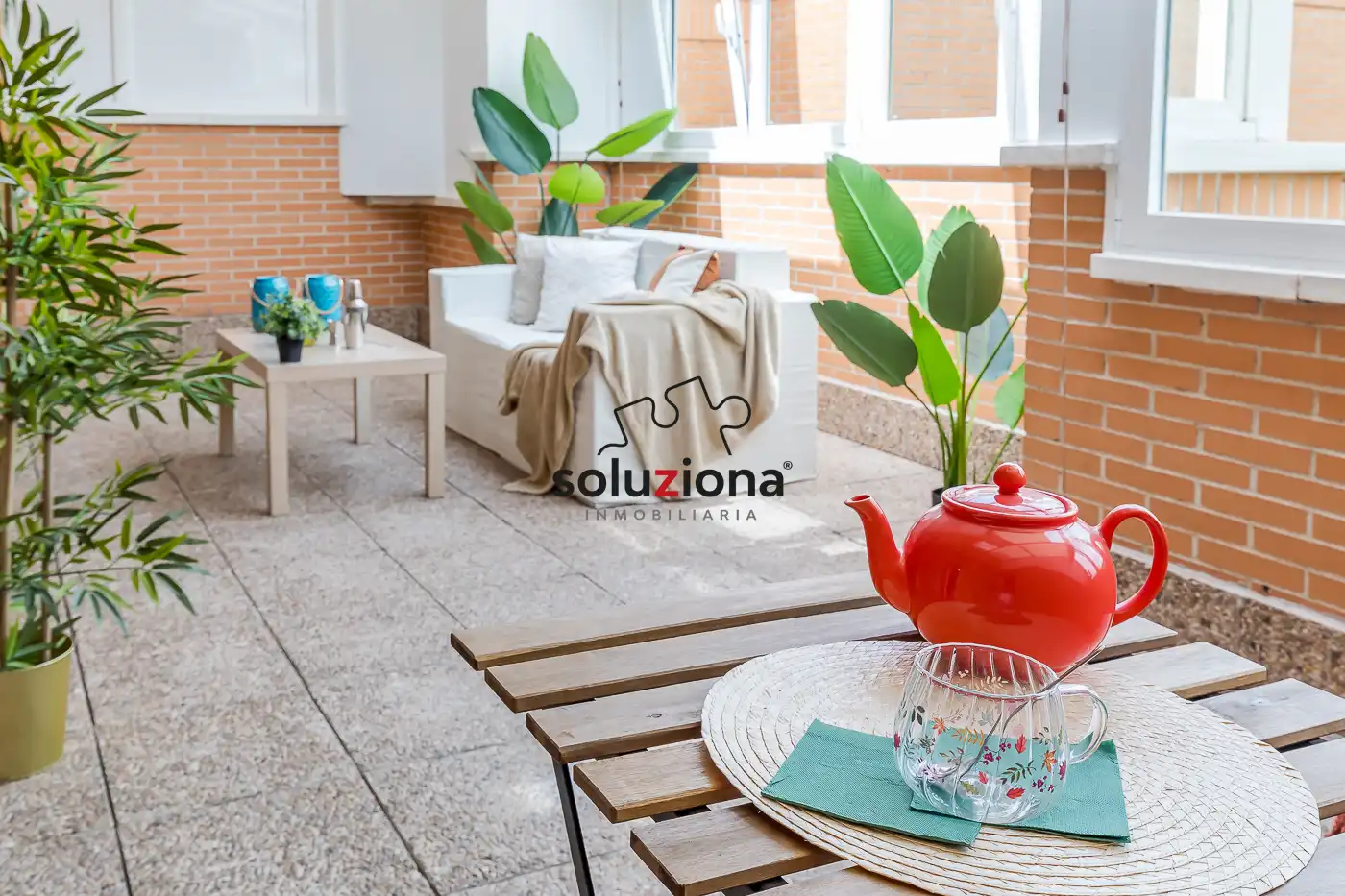 Terrace of Attic for sale in Getafe  with Air Conditioner, Heating and Parquet flooring