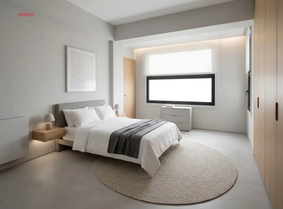 Bedroom of Flat for sale in Castellón de la Plana / Castelló de la Plana  with Terrace and Balcony