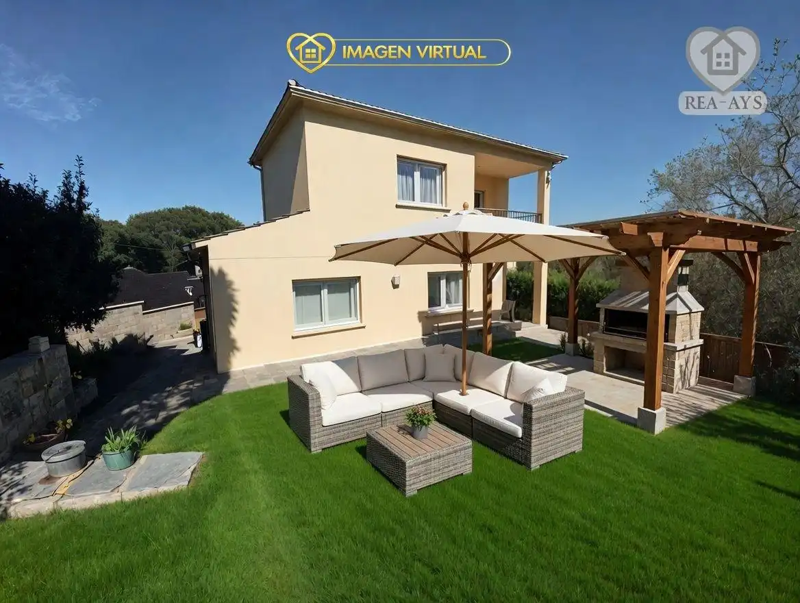 Terrassa de Casa o xalet en venda en Mediona amb Calefacció, Jardí privat i Terrassa