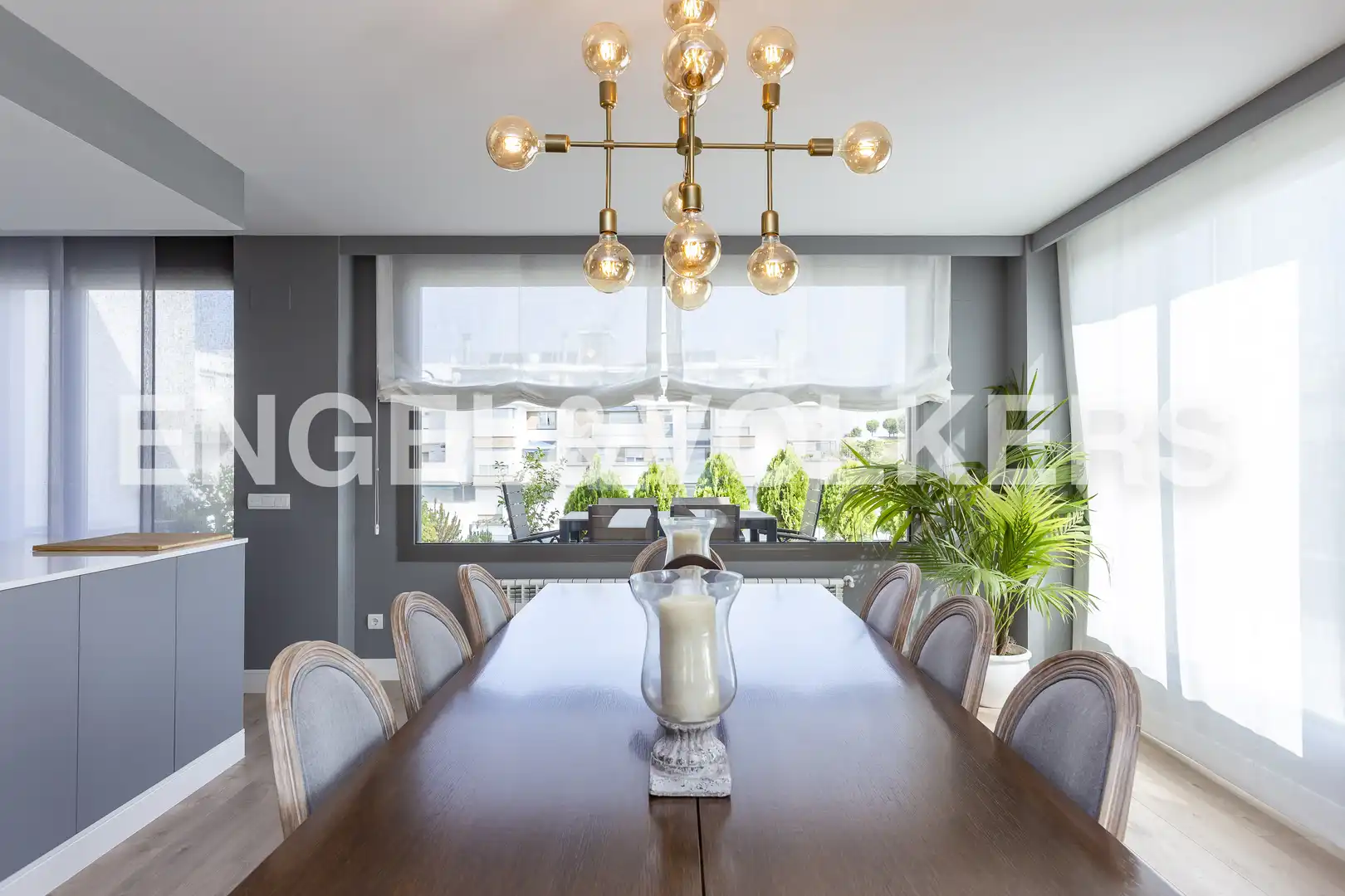 Comedor de Ático de alquiler en Madrid con Aire acondicionado, Calefacción y Terraza