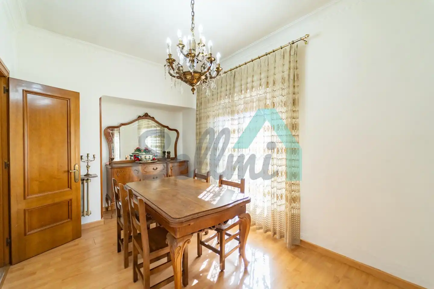 Esszimmer von Wohnung zum Verkauf in Oviedo  mit Heizung, Parkett und Terrasse