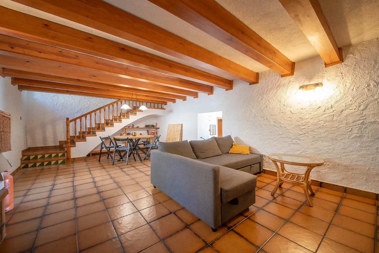 Sala d'estar de Casa o xalet en venda en Castellví de la Marca amb Jardí privat i Terrassa