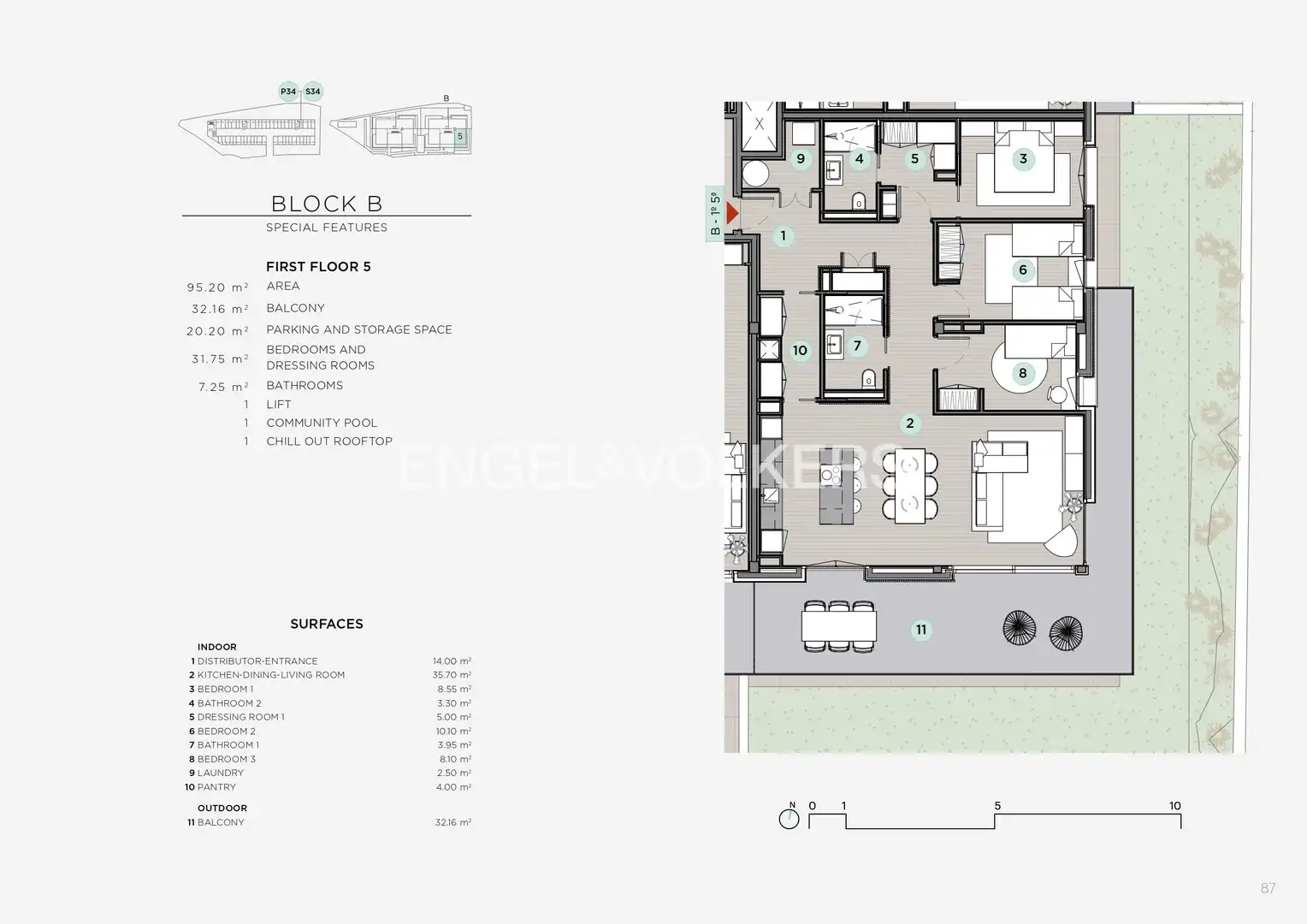 Flat with pool for sale in Vallpineda - Santa Bárbara, imagen 11