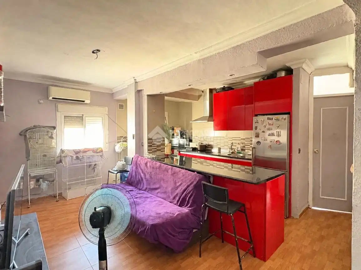 Kitchen of Flat for sale in Málaga  with Air Conditioner and Terrace
