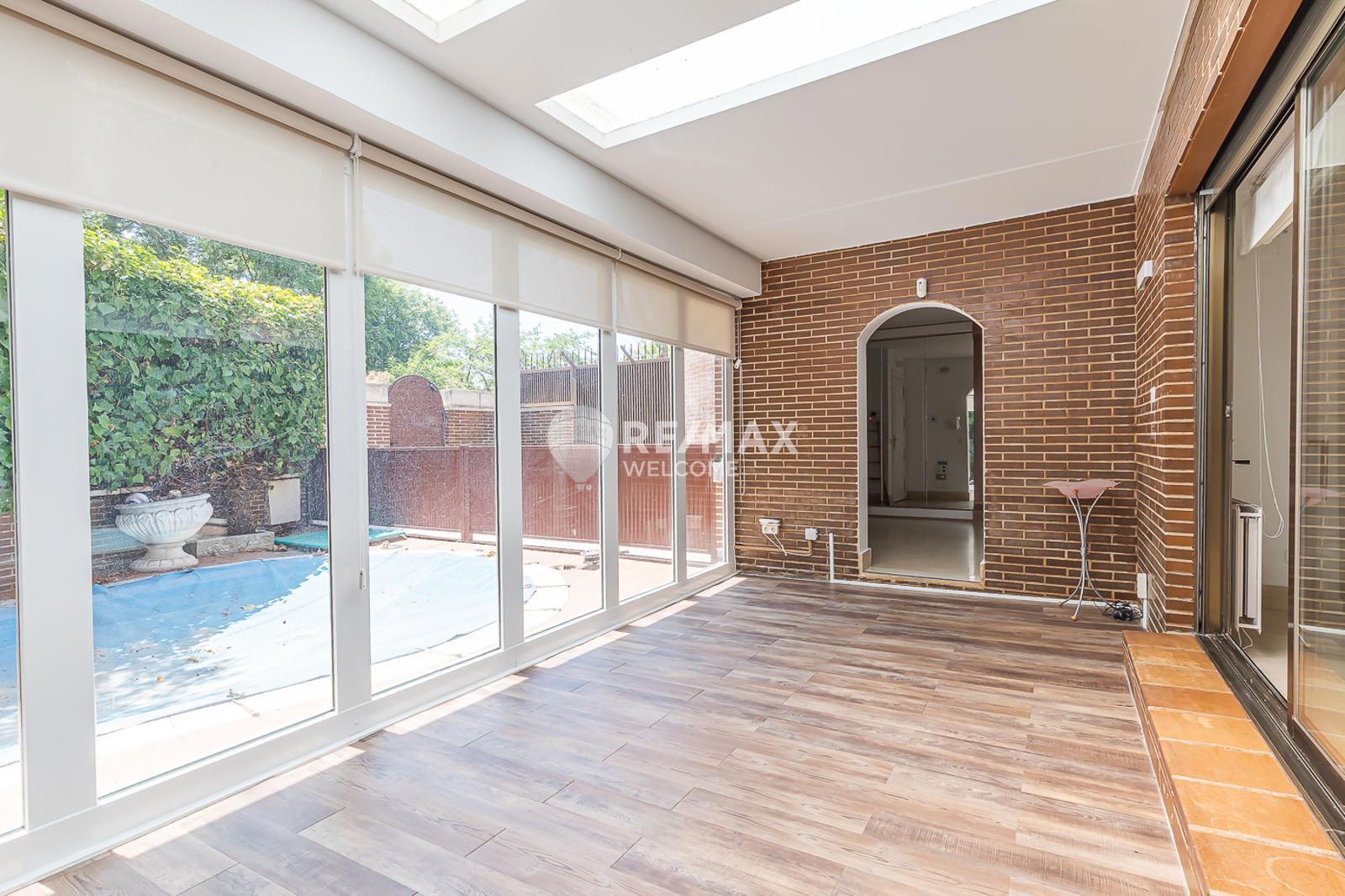 Jardí de Casa adosada en venda en  Madrid Capital amb Aire condicionat, Calefacció i Terrassa