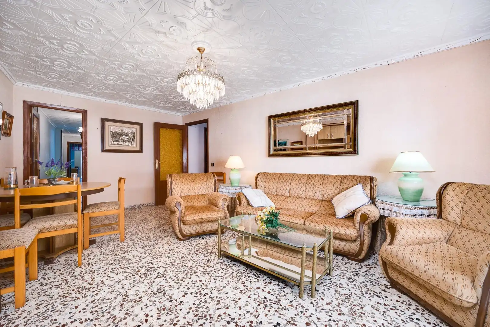 Wohnzimmer von Wohnungen zum Verkauf in Torrevieja mit Terrasse, Möbliert und Balkon