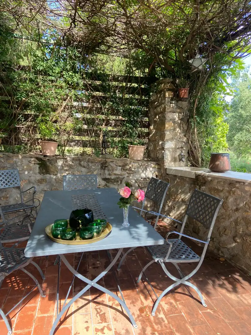 Terrassa de Finca rústica en venda en Maià de Montcal amb Aire condicionat, Calefacció i Jardí privat
