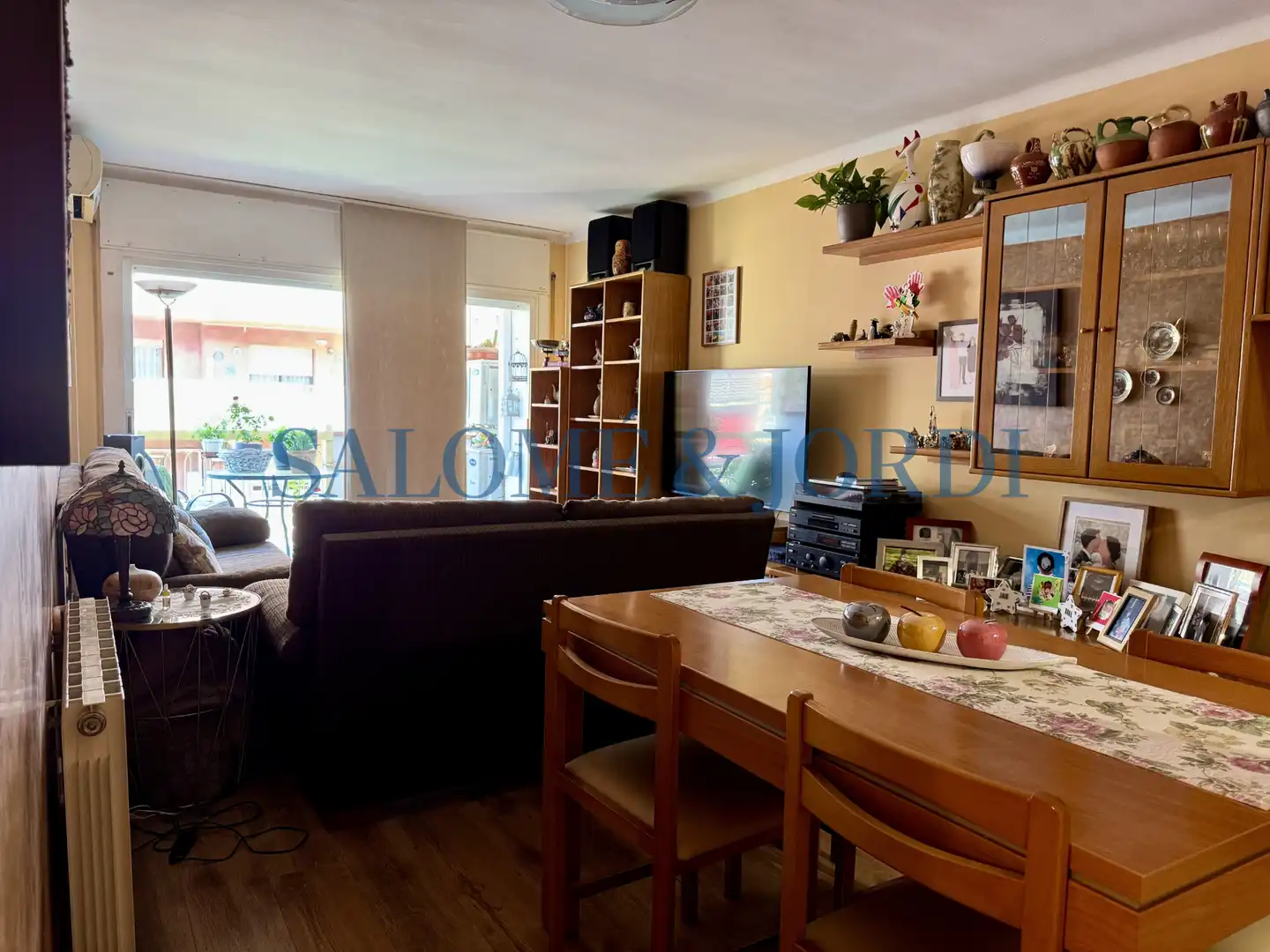 Wohnzimmer von Wohnung zum Verkauf in Mataró mit Heizung, Terrasse und Möbliert
