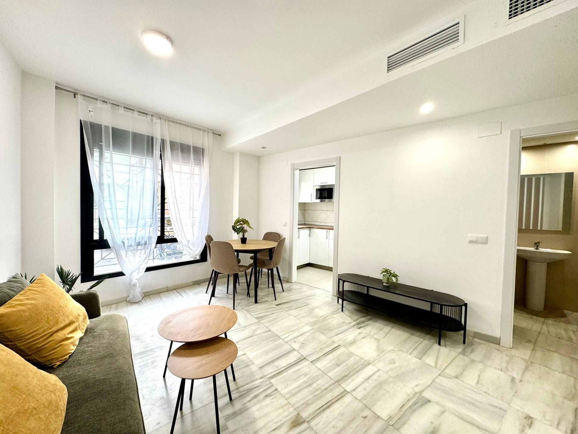 Sala de estar de Apartamento en venta en Málaga Capital