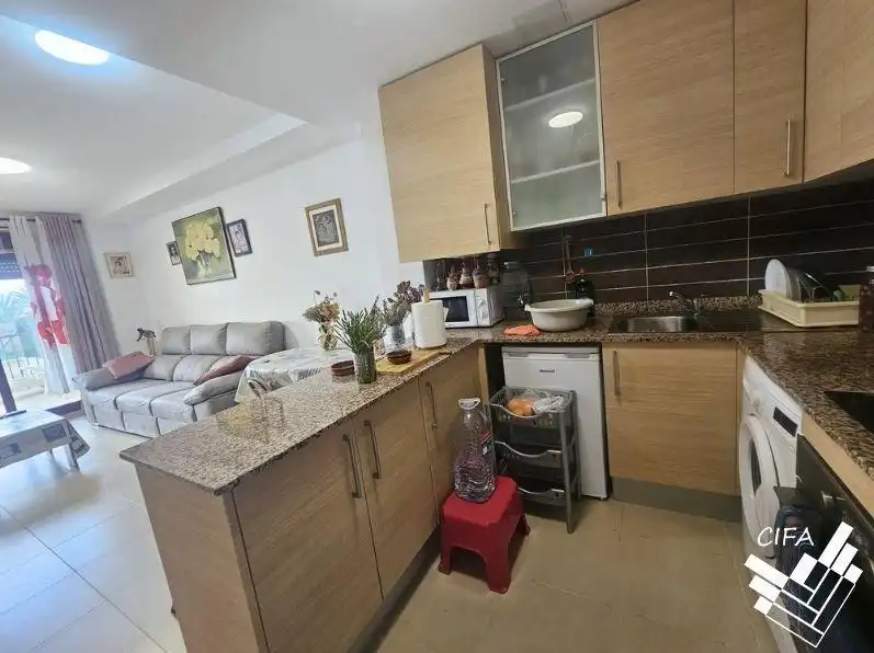 Cocina de Planta baja en venta en San Rafael del Río con Aire acondicionado, Jardín privado y Terraza