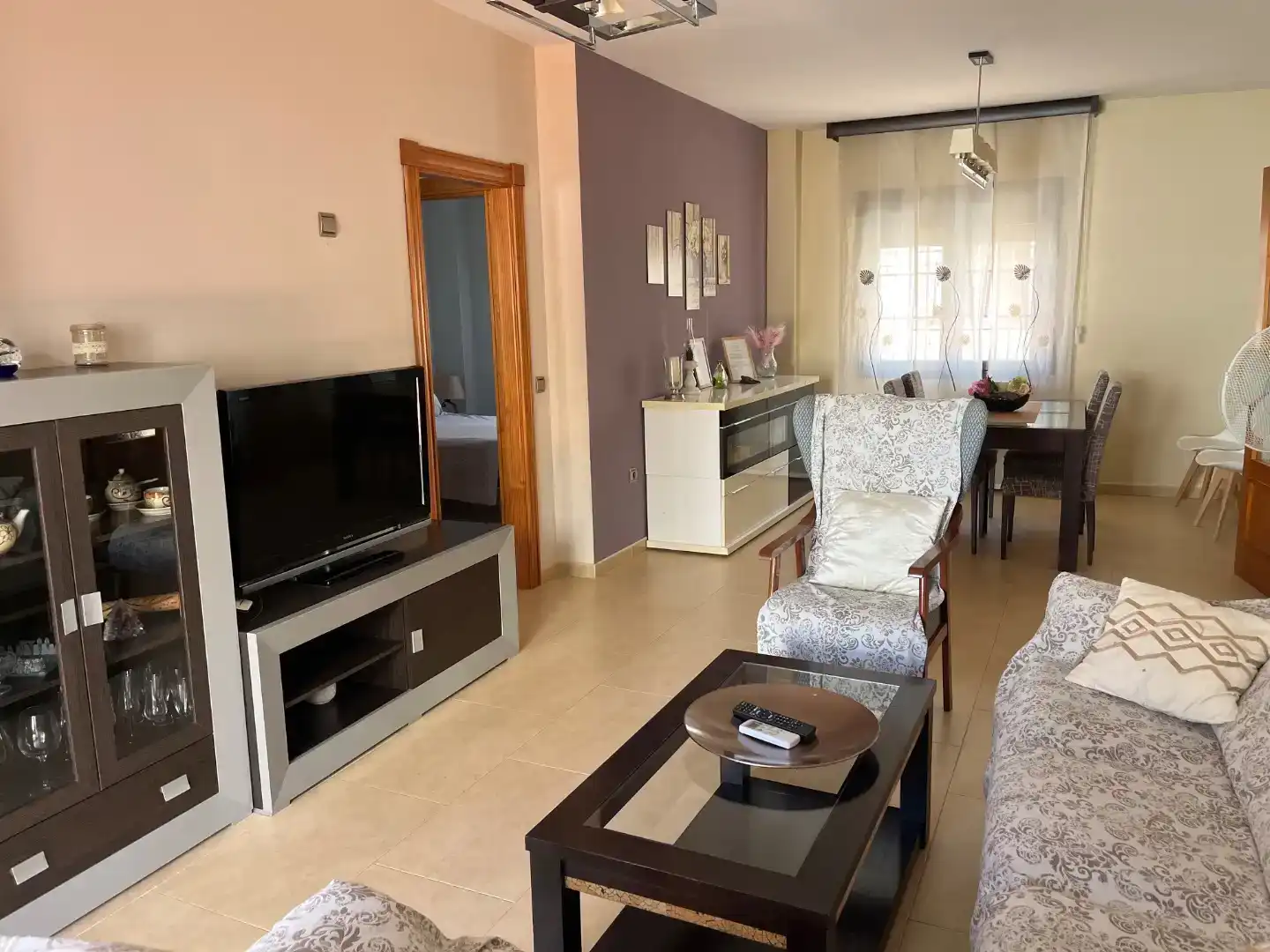 Wohnzimmer von Haus oder Chalet zur Miete in Casabermeja, Málaga