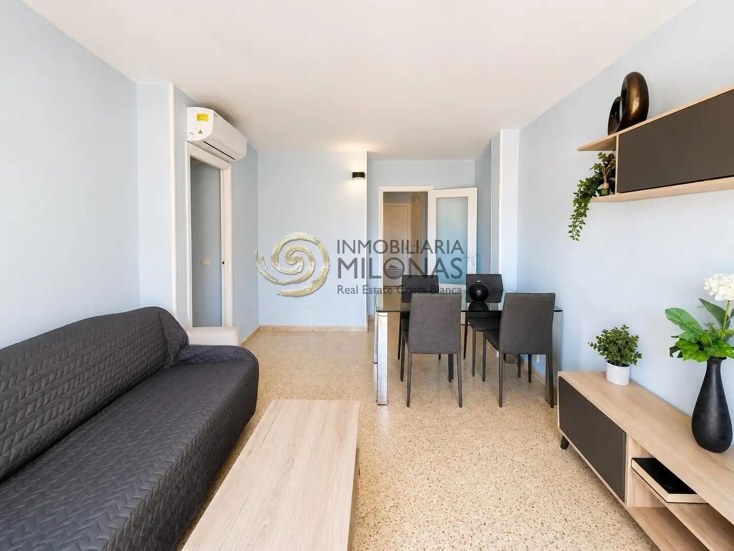 Wohnzimmer von Wohnungen zum Verkauf in Benidorm mit Klimaanlage, Heizung und Terrasse